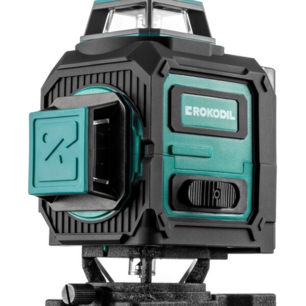 Лазерный уровень Rokodil Ray 2 Pro (без адаптера) / 4D, зеленый луч
